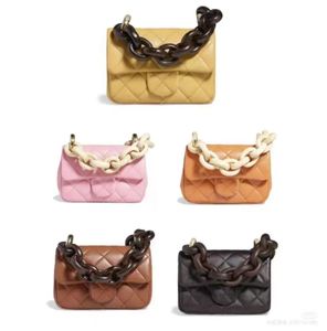 10A فائقة الجودة ذات الجودة الأصلية سلسلة كتف الكتف أكياس الكافيار Lambskin الجلود المصمم الفاخر CF Bag Crossbody Classic Flap Lady Lady As4165