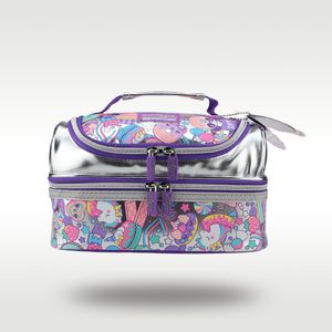 Kosmetiktaschen Cases Australia Smiggle original Kinder-Lunch-Tasche Mädchen-Handtasche süße Kuchen-Obst-Box 9 Zoll 230823