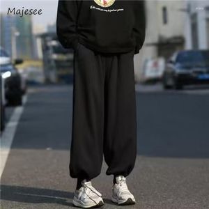 Pantaloni da uomo Harem da uomo per il tempo libero larghi con coulisse moda chic stile giapponese versatile streetwear studenti jogging quotidiano Techwear