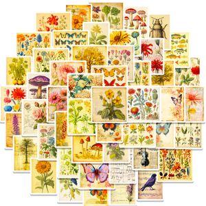 50pcs-Pack Art Stickers Bagaj Su Şişesi Dizüstü Bilgisayar Otomobil Planlayıcısı için Su Geçirmez Vinil Stickers Scrapbooking Telefon Mac Gardrobe Kapı Duvar Çıkarmaları