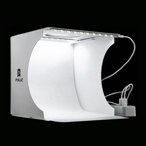 Wsporniki flash 20 20 cm mini składane lampbox P -STOGOGA PO STUDIO Softbox LED LIGHT LIGHT ZESTAW TŁOŚCI DLA DSLR 230825