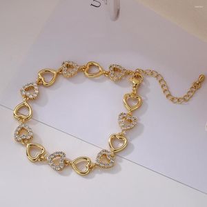 Urok bransolety cmoonry moda złota kolor motyl gwiezdne serce dla kobiet luksusowe sześcienne cyrkonowe biżuteria