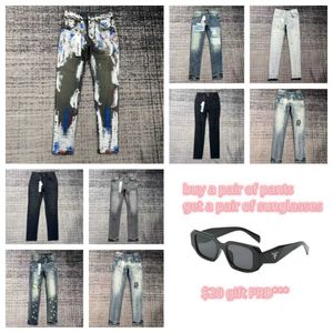 2023 Burple-Bran* Men Designer Antiacing Slim Fit Jeans Casual Ksubi Designer Size 30-32-34-36-38 YH884