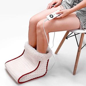 Mattor Electric Warm Foot Warmer 5 lägen Värmeinställningar Kudde mysig uppvärmd plug-typ tvättbar massage