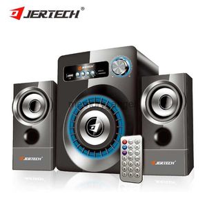 Professional Computer Audio Full Set DJ Sounds System BT Speakers with Amplifier Colorful LED Light Wired Subwoofer Speaker Set HKD230825