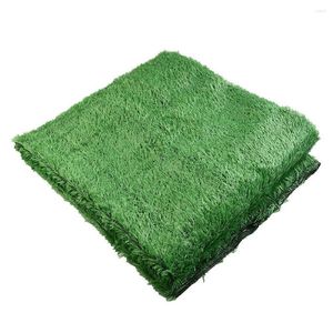 Flores decorativas acessórios tapete de grama artificial gramado 2cm espessura diy para escola jardinagem adereços jardim infância playground micro