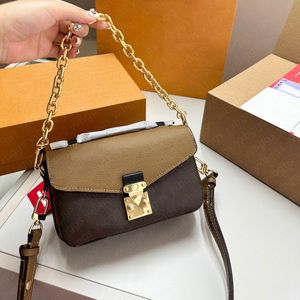 2023 Designerskie kobiety klasyczne łańcuch dla kobiet na ramię Crossbody Flap Messenger Crossbody luksusowy oryginalny skórzany torba na sprzęgło torby mody torebki torebki