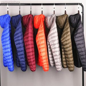 Parkas Erkekler All Season Ultra Hafif Paketle Paketle Ceket Suyu ve Rüzgara Dayanıklı Nefes Alabilir Ceket Büyük Boyu Erkek Hoodies 227D