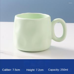 Mugs Creative Deep Sea Blue Ceramic Cup Coffee Mug Kawaii Cups Christmas Gift For Tea Original And Funny To Give Away