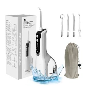 Inne higiena jamy ustnej elektryczna bezbłędna irygator Waterflosser Czyszczenie zębów zęby dentystyczne iPx7 USB Podróż ortodontyczne 230824