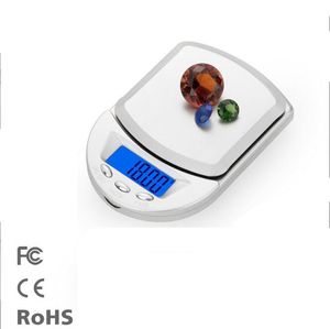 Digital Diamond Scales Mini LCD Pocket Jewelry Weighing scale Gold Gram 500g/0.1g 100g/0.01 200g/0.01 in STOCK A04