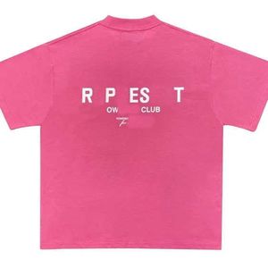 Tshirtを代表する短い最高品質ハイバージョンハイストリートファッションルーズコットンレタープリントルクソリブランドを代表するncaを代表する