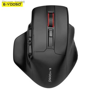 E-YOOSO X-31 Pro USB Gaming Large Mouse Support Bluetooth 2.4G Wireless PAW3212 4800 DPI for gamer Mice computer laptop PC Q230825