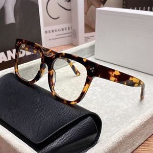 Sonnenbrillen Designer Damen Brillengestell hochwertige Brillen Designer Sonnenbrille Herren Schildpatt-Sonnenbrille quadratische Sonnenbrille Urlaubsstil UV400-Brillen