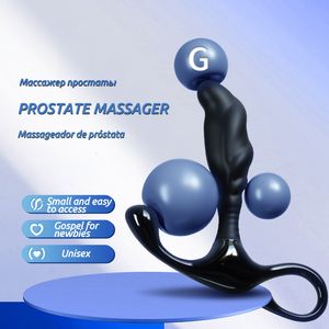 Vibradores masculino massageador de próstata masturbador anal plug gay masturbador estimulação manual masculino massageador de próstata anal 230825