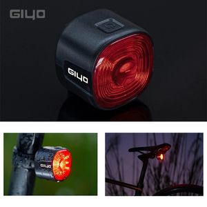 Велосипедные светильники Giyo Night Cycling Safety Smart Bod Light Auto Тормозное зондирование велосипед
