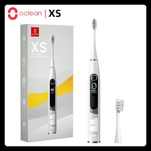 Diğer Oral Hijyen Oclean XS Sonic Electric Diş Fırçası Şarj Edilebilir Diş Beyazlatıcı Akıllı Ekran Dental Otomatik Yetişkin Fırça Oral Bakım Kiti 230824