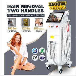 Original quality Permanent fast laser hair removal machine for full body parts with 3500W high power 808nm laser diode beauty equipment for dark white skin use