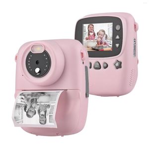 Tragbare Kinder-Sofortdruckkamera, digitales Video, 1080P, 18 MP, 2,3-Zoll-PO-Rahmen, bunte Marker, Papieraufkleber