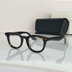 Runde Schildpatt-Brille, Luxus-Designer-Sonnenbrille, Damenbrille, Damen-Brillengestell, optischer Rahmen, benutzerdefinierte Linsen, Herren-Vollformat-Korrektionsbrille