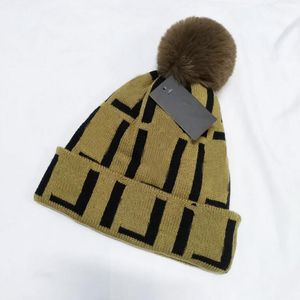 Beanie Designer Homens Mulheres Luxo Marca Dupla Letra Impressão Crânio Caps Lã De Malha Cap Equipado Unissex Inverno Cashmere Engrossar Manter Chapéus Quentes Acessórios de Moda