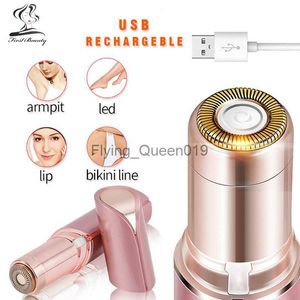 Epilator Face Hair Removal Lipstick Shaver Electric Eyebrow Trimmer Women's Painless Hair Remover Mini Shaver Epilator for Women HKD230825