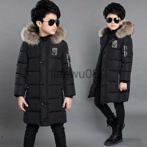 Para baixo casaco crianças inverno jaqueta menino roupas grosso quente casaco com capuz crianças parka inverno adolescente roupas outerwear snowsuit 314 ano x0825