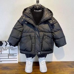 Abrigo de plumón New Boy Winter Down Jacket Bebé Espesor Abrigos para niños Niños Otoño Invierno 2023A026 x0825