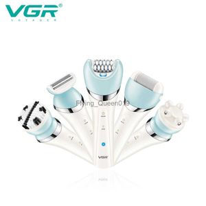 VGR Professional 5 In 1 Lady Care Set Electric Hair Cutting Machines for Ladies Rechargeable Shaving Machine for Women V-703 HKD230825