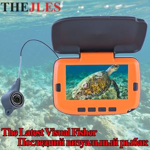 Fish Finder thejles wideo 43 -calowy zestaw kamery monitorowej Colorlcd na zimową podwodną instrukcję wędkarstwa podświetlacza Podarunek Boymen's Prezent 230825