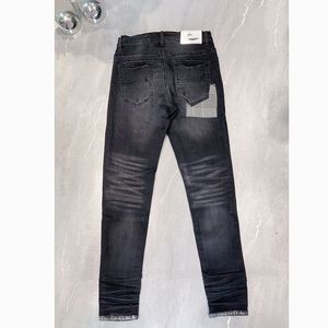 Lila Jeans Designer Herren Stacked Jean Damen Denim Hosen Marke Vintage Hose Slim Fit Lose Röhrenhose Jogginghose Thekhoi-8 Cxd8251