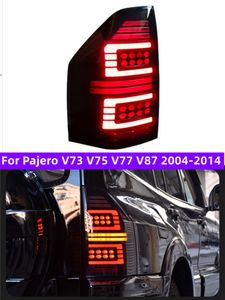 LED Tailgight do Pajero V73 V75 V77 V87 2004-2014 Montero Tylne światła Dynamiczna lampka napędowa skrętu