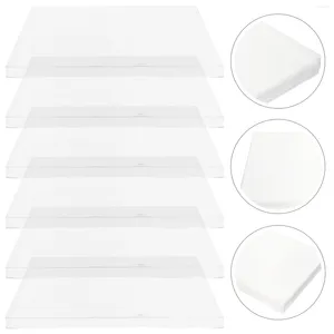 Storage Bags 6 Pcs Clear For Jewelry Organizer Tray Dust Covers Plastic Transparent Display