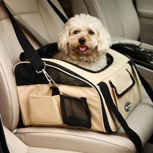 Kleider Petcomer Haustier Car Bag Hundauto Matte Hunde Rucksack Auto Tasche Teddy VIP