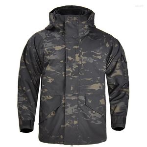 1 겨울 따뜻한 방수 재킷 파카스 남성 윈드 브레이크 군대 전술 사냥 캠핑 하이킹 코트 극지 외투