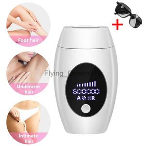 IPL Hårborttagning 600000 Flash Professional IPL Hårborttagning Hemanvändning Epilator LCD Pulsed Light Mini Portable Laser Hair Removal HKD230825