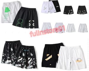 2023 Mens Summer Designer Shorts Fashion Loose Swimming Suits Womens Streetwear Clothing White Quick Drying Swimwear Letters Offes Printed Board fg1