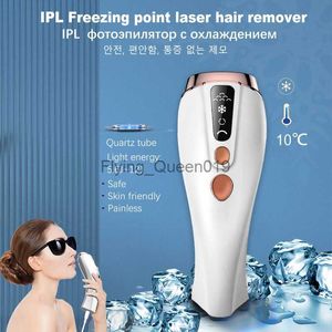 Ice Cooling Ipl Laser Hair Removal Device Laser Epilator 6 Lever Home Use Depilador a Laser Laserowy for Women HKD230825