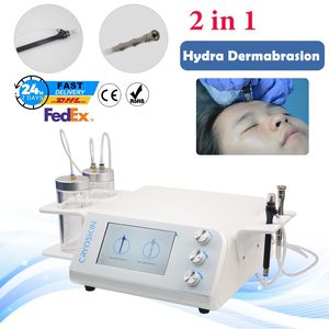 2 w 1 Diamentowy Microdermabrazion Machine Hydra Dermabrazion Cleaning Skin Cleaning Hydro Spa Narzędzia do pielęgnacji twarzy