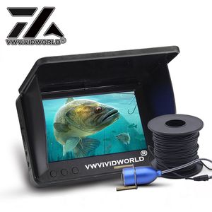 Fish Finder VZb LCD Display da 5043 pollici Fotocamera subacquea da pesca 220° Impermeabile IPS 1080P Visione notturna di durata di 9 ore 230825