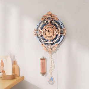 Wall Clocks Fashion American Style Clock Hanging Living Room Modern Battery Operated Large Watch Hall Unique Reloj De Pared Home Decor