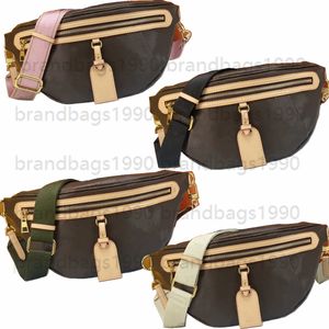 Bumbag Cross Body Table Torby Temperament Bombags Fanny Pack Bum Expossing Flowers Słynący miękki skórzany luksusowe torby Torby