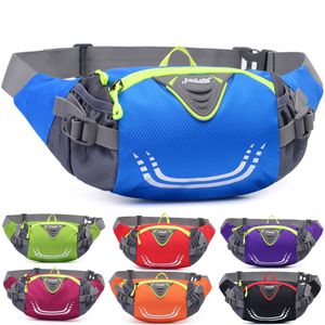 Panniers Bags Bike Riding Cycling Running Fishing Hiking Waist Bag Fanny Pack Outdoor Belt Kettle Pouch Gym Sport Fitness Water Bottle Pocket 230824