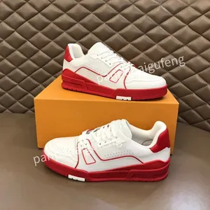 2023 NWE Designer Sports Shoes Shoes Casal Calfskin Leather White Blue Letwore Platfor Low Sports Shooth Shoes Sister 39-44 RD2209013