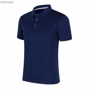 Smart Casual Men Basic Work Wear Polo Shirts Streetwear Fashion New Man Clothes Lose Business Casual Sports Short Sleeve Tops HKD230825