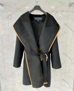 Womens Trench Coat Parkas Warm Jacket 22AW Fashion Coats Windbreaker Classical Jackets Slim Outwear Size S-L