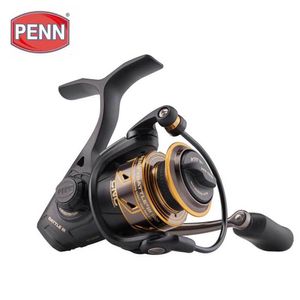 Fly Fishing Reels2 Original Penn Battle III 20008000 Big Sea Saltwater Boat Wheel 51 BB med full metallkropp som snurrar rulle 230825