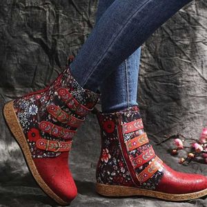 Women Buckle Ankle Round Toe Women's Causal Shoes Handmade Ladies Boots Comfortable Female Sneakers Zapatillas T230824 15fb7 's