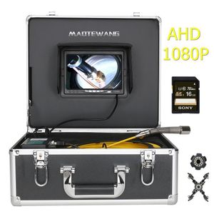 Fish Finder MAOTEWANG DVR 7" Monitor Sewer Pipe Inspection Video Camera IP68 AHD 1080P Drain Pipeline Industrial Endoscope System 230825
