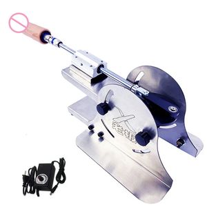 Adult Toys Telescopic Linear Actuator 70mm Stroke Big Thrust Automatic Sex Machine with Dildo for Man and Women Masturbator 230824